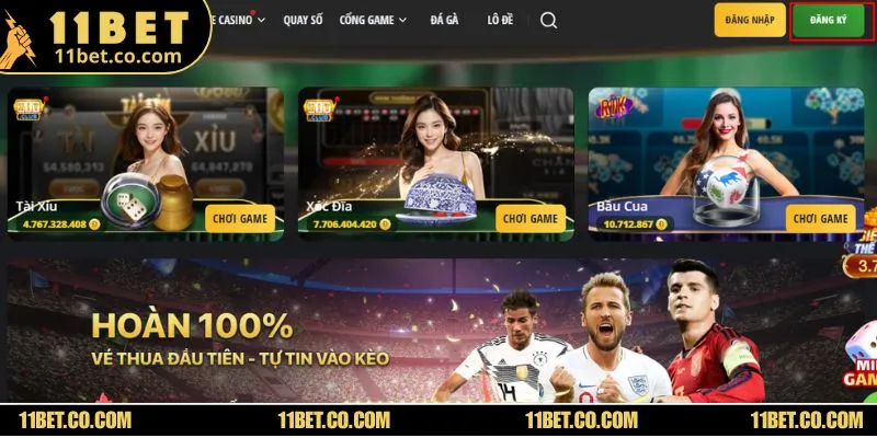 Điều kiện cần tuân thủ khi đăng ký 11BET 